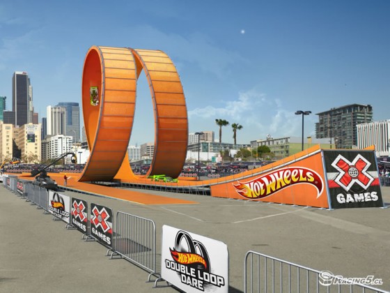 hot wheels double loop dare
