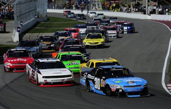 2012 Montreal Aug NNS race start Alex Tagliani