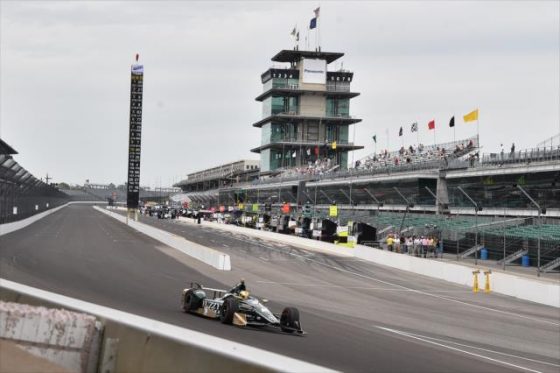 Ed Carpenter, dos veces poleman de la Indy 500. Foto gentileza Chris Owens/IndyCar Media.