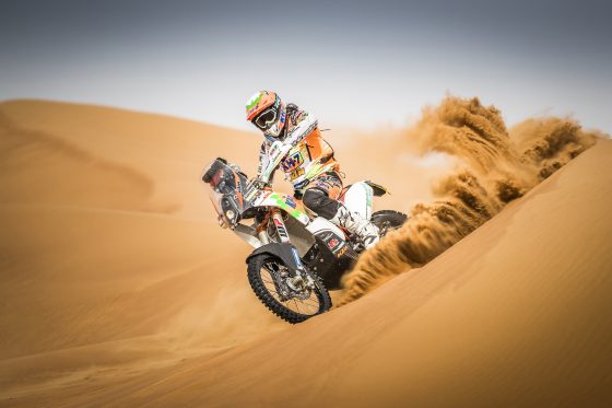 Laia Sanz es la única mujer inscrita (Imagen: Prensa Atacama Rally)