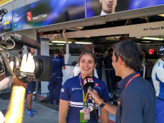 Tatiana Calderón avanzó 13 posiciones en Monza (Imagen: Prensa Tatiana Calderón)