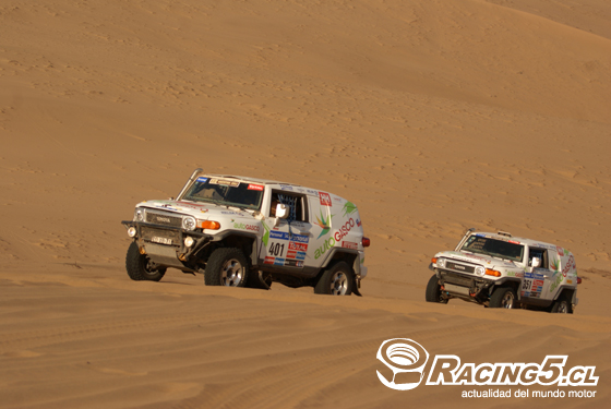 El equipo AutoGasco inicia gira por Chile con los autos que compitieron en el Dakar 2011