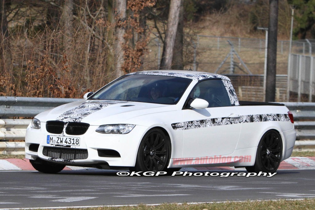 BMW y su misteriosa camioneta M3
