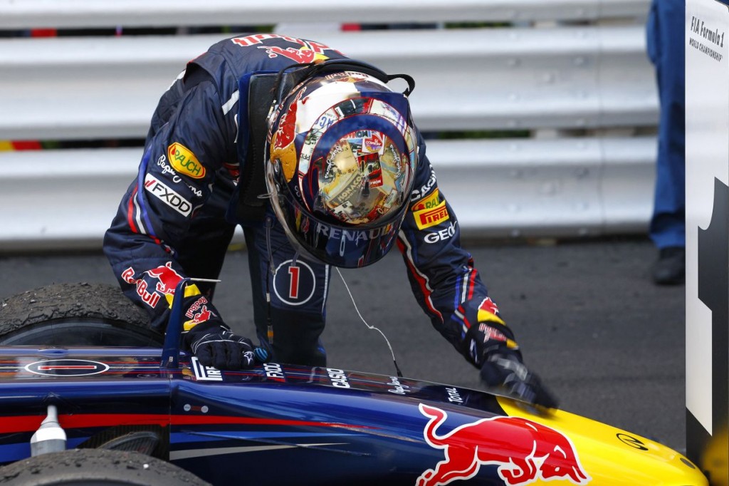 F1: Vettel otra vez ganó, Maldonado sin puntos tras gran labor