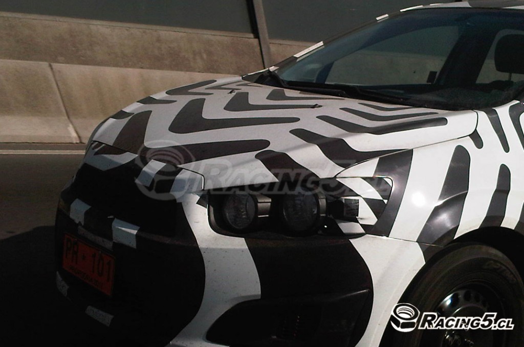 Exclusivo Racing5: Primeras fotos espía del nuevo Chevrolet Aveo/Sonic en Chile