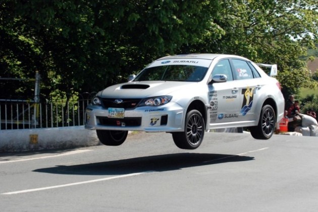Subaru se anota con el nuevo record de pista en la Isle of Man