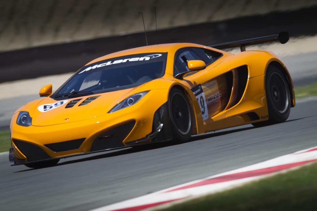 Tres Mclaren MP4-12C GT3 listos para las 24 Horas de Spa este fin de semana