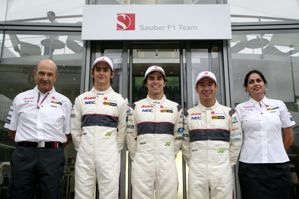 F1: Sauber confirma que Sergio Pérez, Kobayashi y Esteban Gutiérrez seguirán en sus puestos en el equipo en 2012