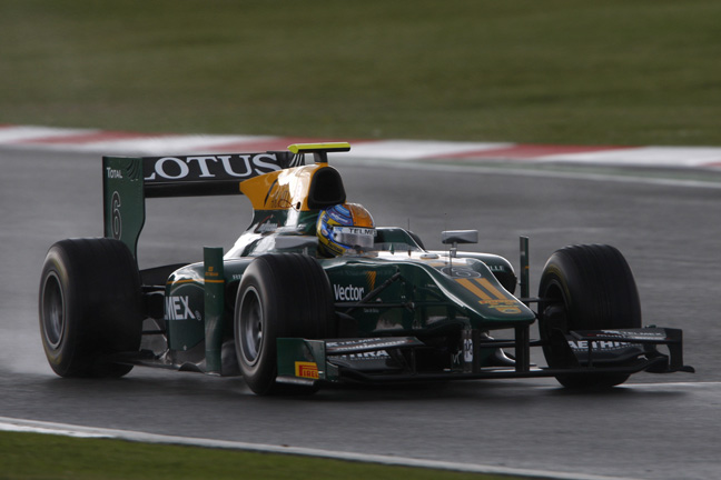 GP2: Victoria de Jules Bianchi en entretenida carrera sobre pista mojada en Silverstone