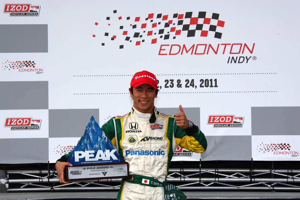 IndyCar: Takuma Sato logra su segunda pole position de la temporada en Edmonton