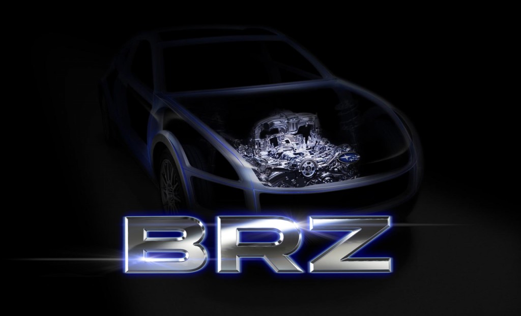 Toyobaru: La versión de Subaru se llamará BRZ y un concepto será mostrado en Frankfurt