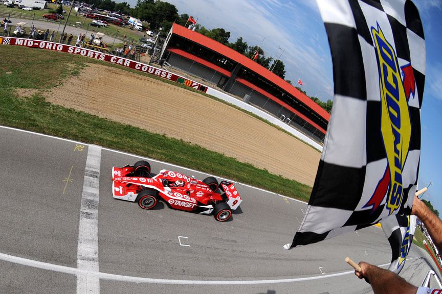 IndyCar: Contundente victoria de Scott Dixon en Mid Ohio, Franchitti aumenta diferencia en el campeonato