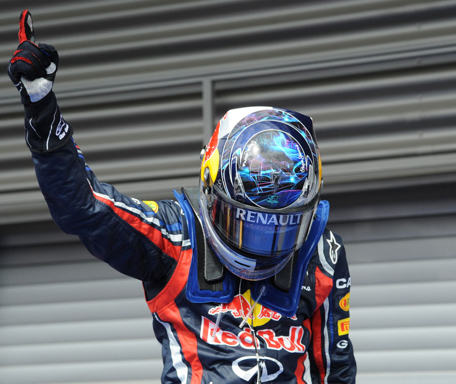 F1: Sebastian Vettel se impone en Gran Premio de Bélgica lleno de acción, Maldonado sumó por primera vez