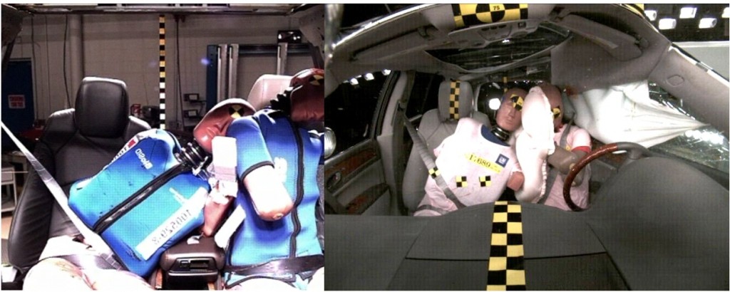 General Motors presenta el primer airbag central del mundo
