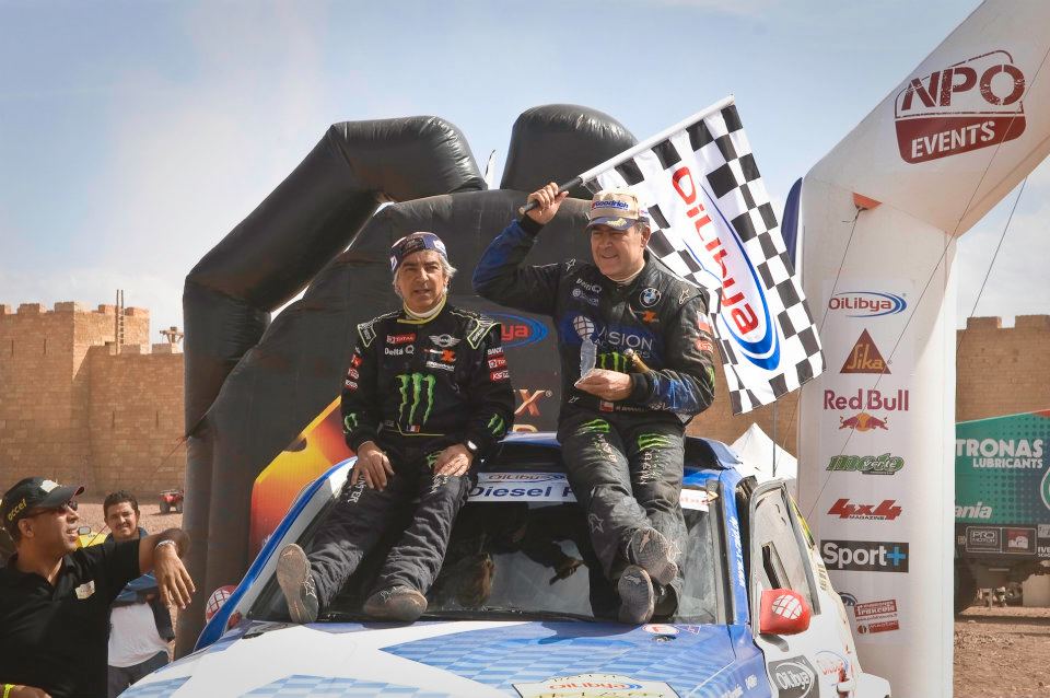 Rally de Marruecos, final: Boris Garafulic termina en el podio y Team Nextel by Can-Am se impone entre los UTV