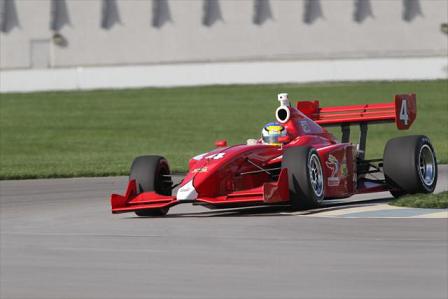 Road to Indy: La USF2000, Star Mazda Series e Indy Lights completaron la primera jornada de ensayos en Indianápolis