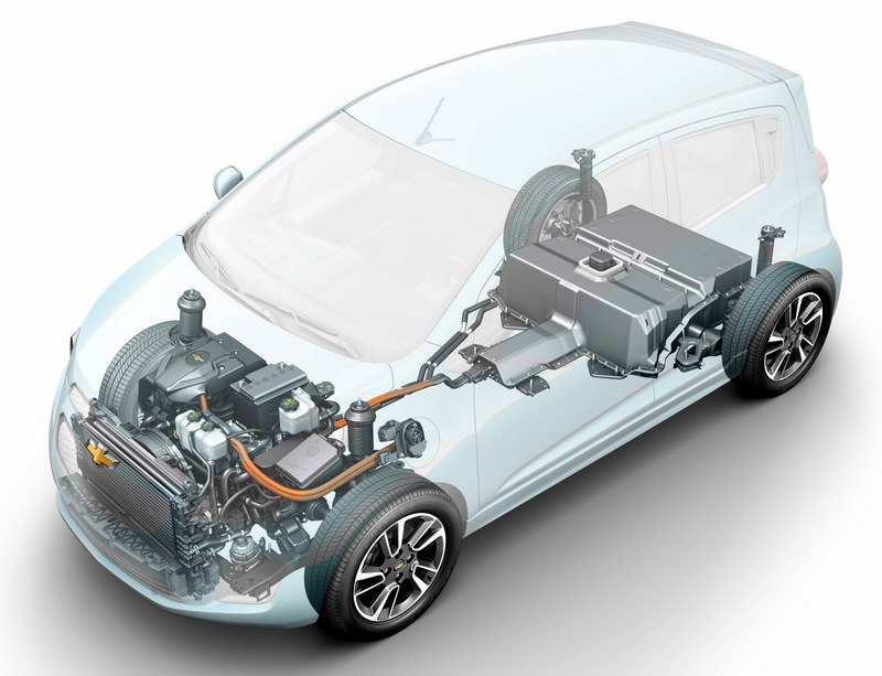 Chevrolet anuncia que producirá un Spark EV, 100% eléctrico, para 2013