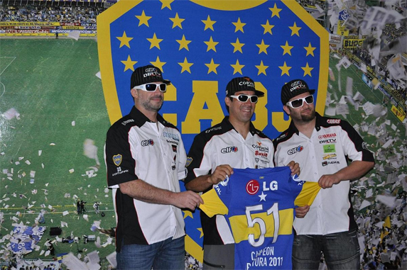 Los Xeneizes también quieren ser Dakarianos: Boca Juniors presentó equipo para el Dakar 2012