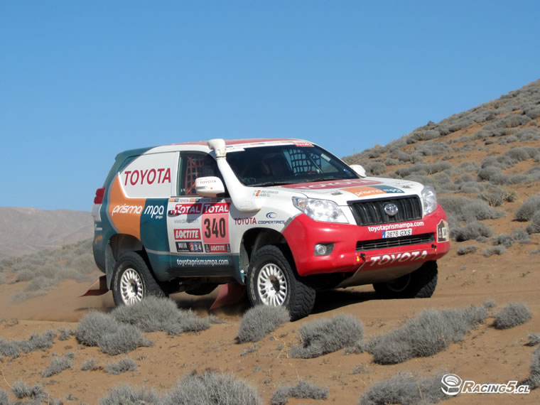 Indestructible: El español Xavier Foj con una Toyota se impuso en la categoría T2 (Producción) del Dakar