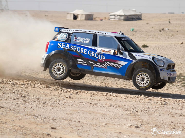 MINI John Cooper Works de rally logra su primera victoria internacional en el Rally de Qatar