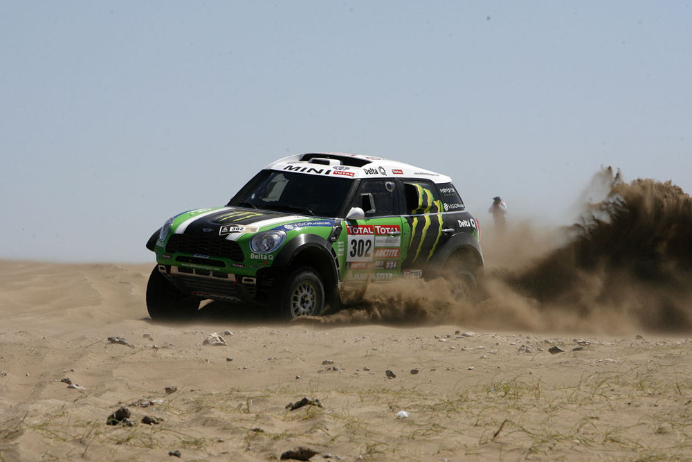 Dakar 2012, Etapa 4: Peterhansel pone las cosas en orden aprovechando la debacle de los Hummer