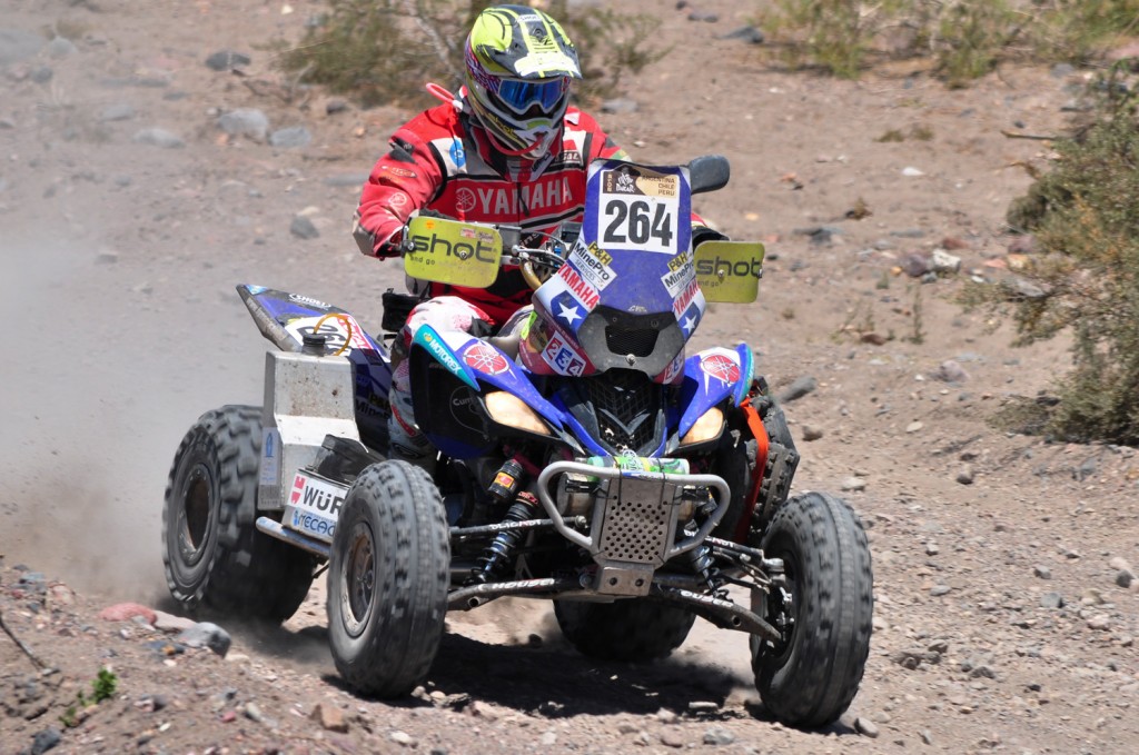 Quad: Gran actuación de Ignacio Casale en la 4° Etapa del Dakar 2012, sube al 5° lugar en la Clasificación General
