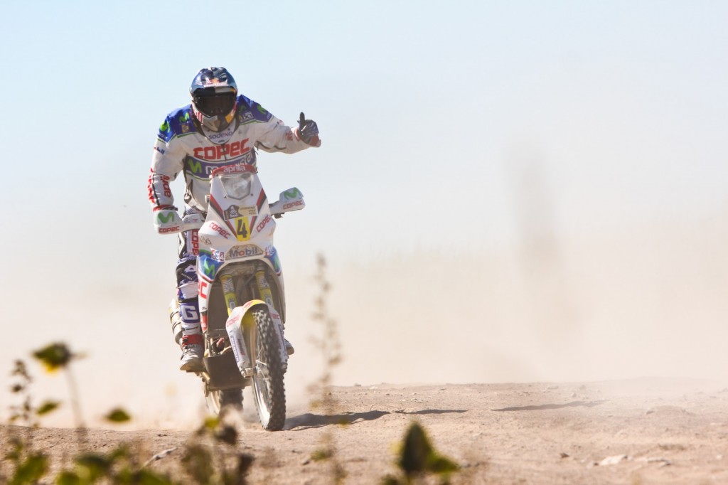 «Chaleco» López toma con calma su triunfo en la Etapa 1: «No estoy en condiciones de pelear el rally con los favoritos»