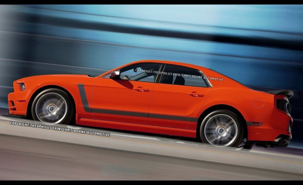 Ford mustang sedan april fools #10