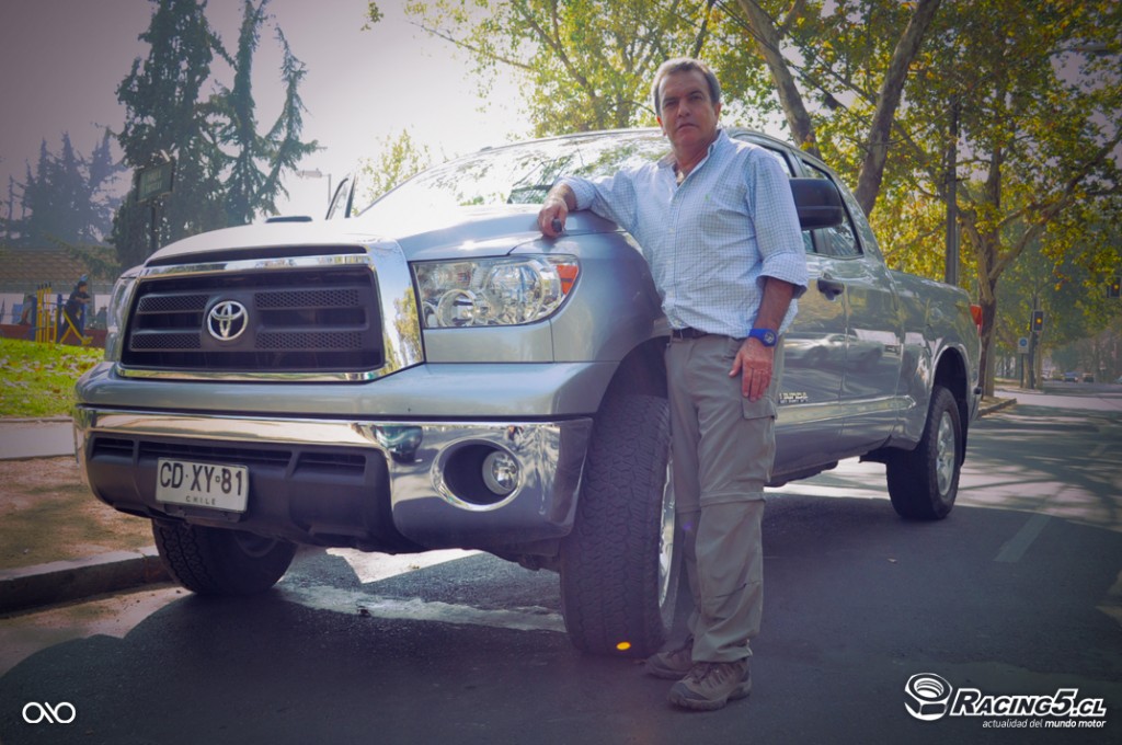 Exclusivo Racing5: Jorge Latrach, el «piloto rebelde», nos muestra la Toyota Tundra con la que correrá en el Dakar 2013