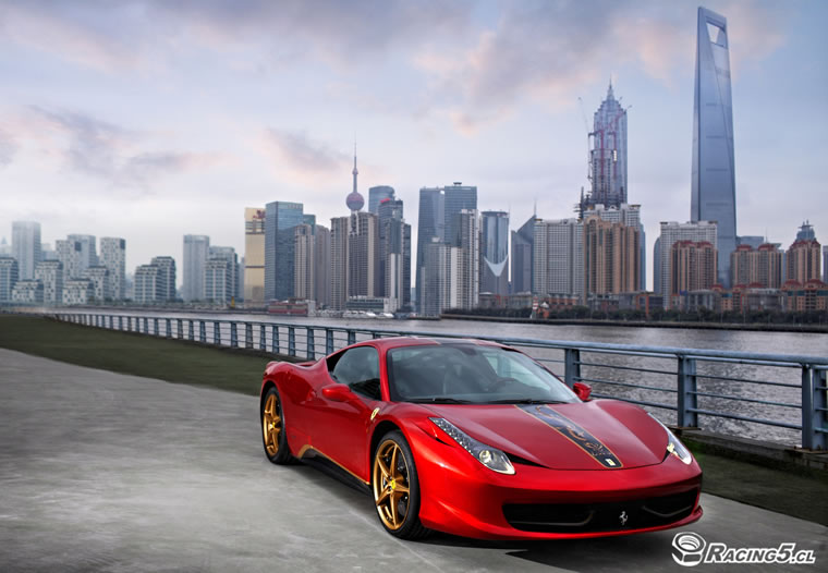 Ferrari celebra su vigésimo aniversario en China con edición especial de la 458 Italia