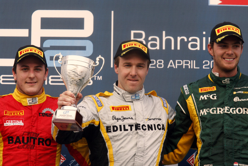 GP2 Series: Valsecchi se llevó el triunfo en Bahrein. Cecotto Jr. sumó sus primeros puntos de la temporada