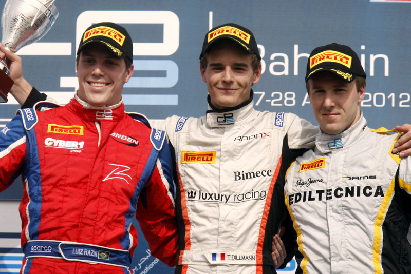 GP2 Series: Tom Dillmann se llevó un apretado triunfo en Bahrein