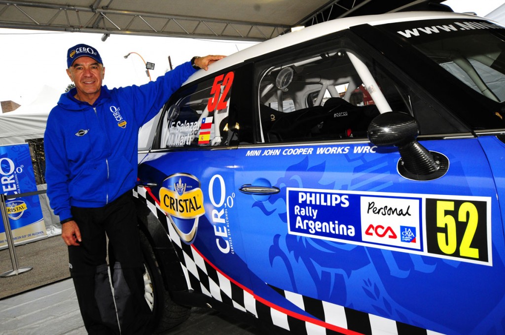 Eliseo Salazar está listo para su último gran desafío: Hoy comienza actividad oficial del Rally de Argentina