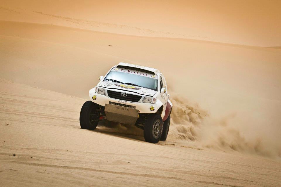 Rally de Qatar, Etapa 1: Nasser Al-Attiyah y Lucio Álvarez hacen el 1-2 para Overdrive y Toyota