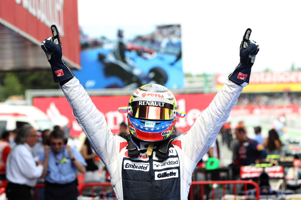 Fórmula 1: El triunfo del venezolano Pastor Maldonado en imágenes