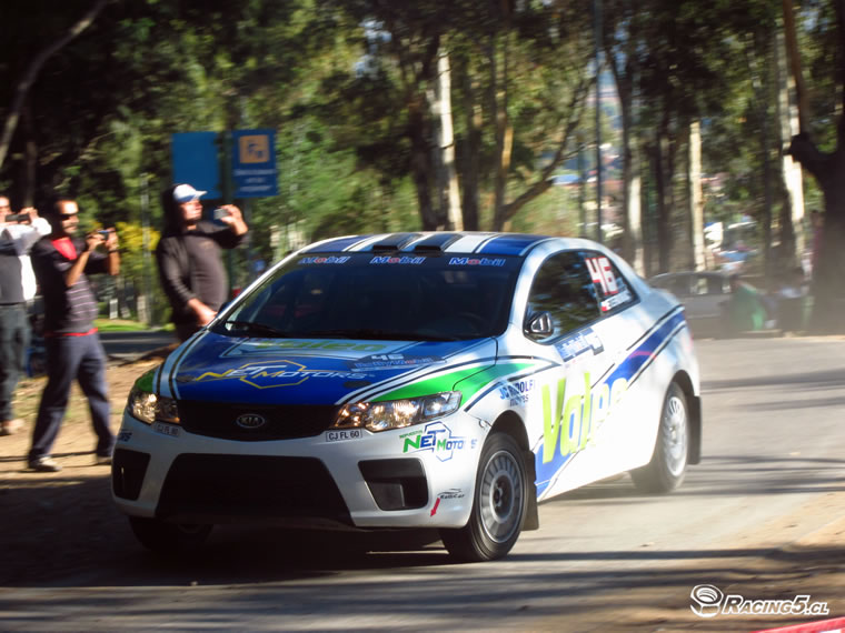 Imágenes: El Rally Mobil comenzó su actividad en Curicó con Shakedown y Largada Protocolar