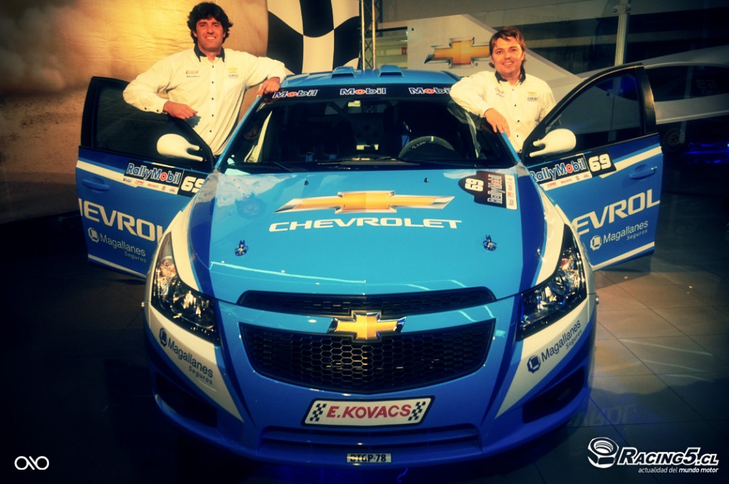 Rally Mobil: Team Chevrolet Kovacs by GMAC presenta en sociedad al nuevo Cruze para la categoría N3