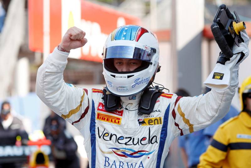 Johnny Cecotto Jr. en la pole en Mónaco para la GP2:  «Fue una vuelta asombrosa y no la podría haber hecho mejor»