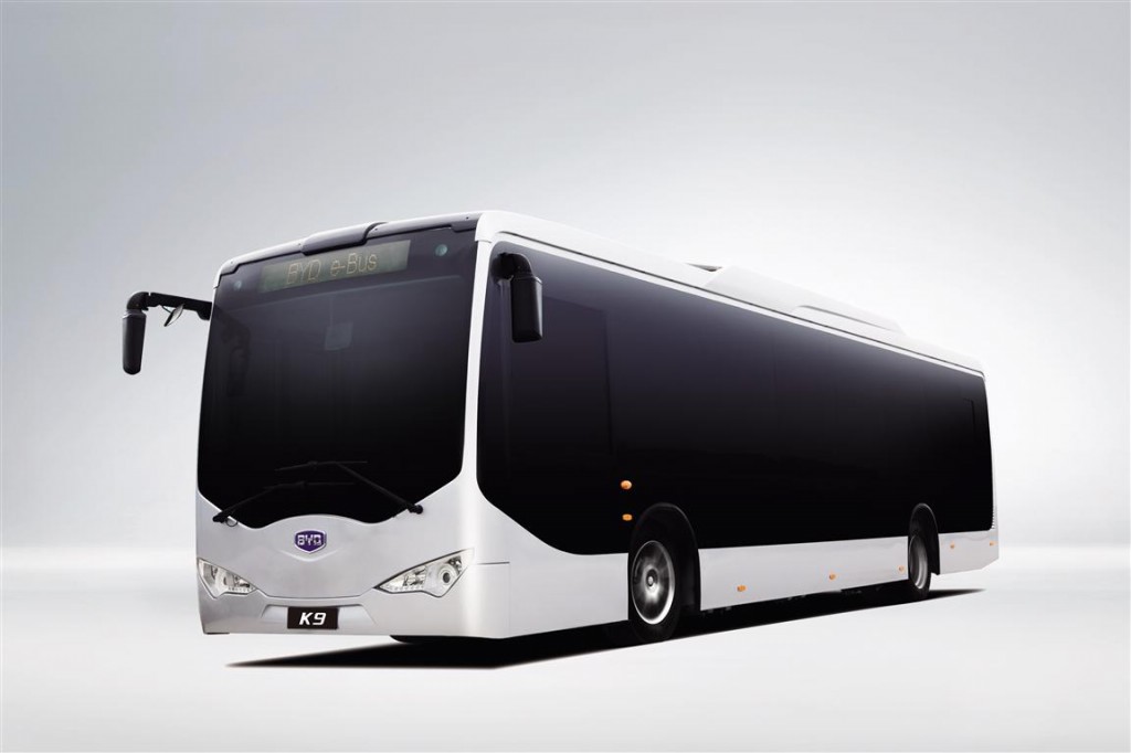 K9, el bus eléctrico de BYD, aterriza en Canadá para sumarse a la flota de transporte público