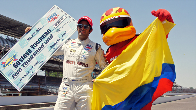 Indy Lights: el colombiano Gustavo Yacamán largará desde la pole position en Indianápolis