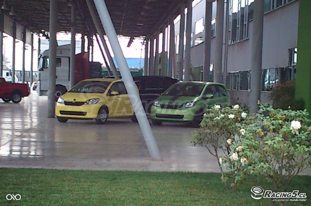 Foto Espía: Skoda Citigo y FAW V2 ya están en Chile
