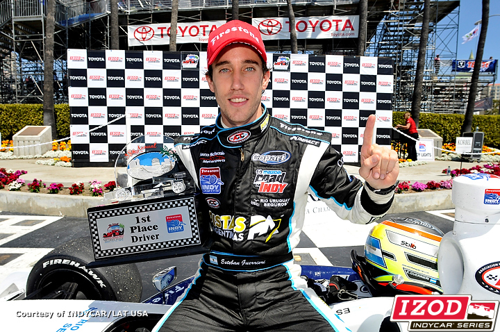 Victoria argentina en Indianapolis: Esteban Guerrieri gana la Freedom 100 de Indy Lights