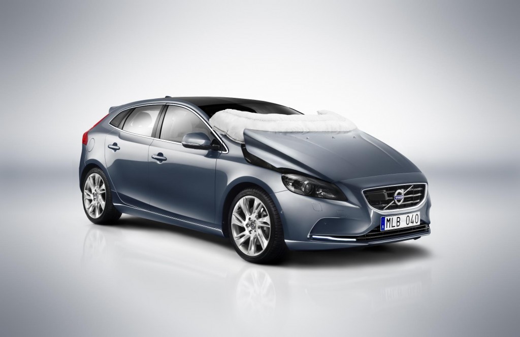 Tecnología: Volvo presenta características de su revolucionario sistema de airbag para peatones