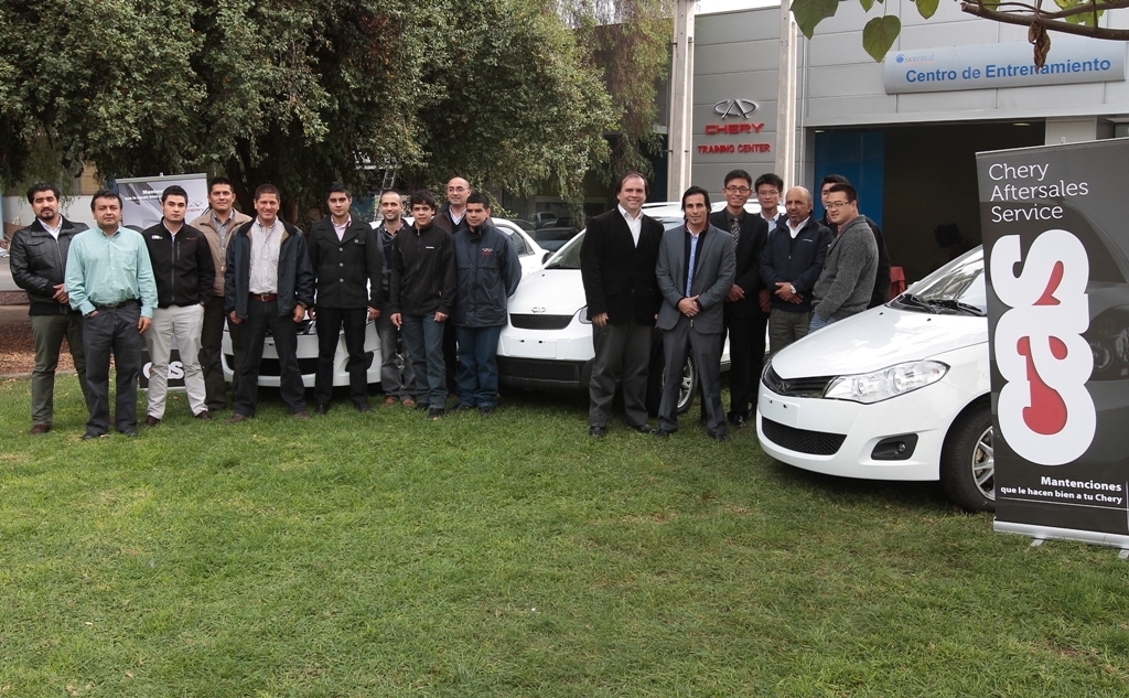 Chery Motors realiza su segunda Capacitación Internacional en Chile