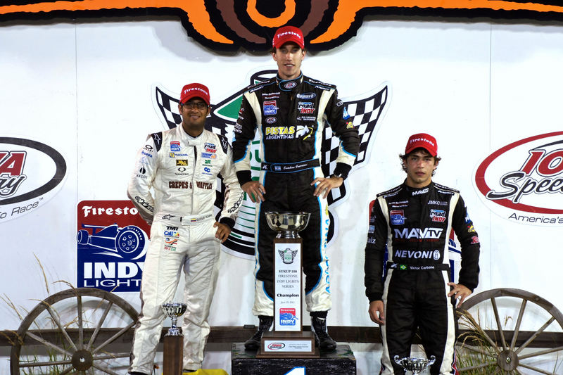 Indy Lights: Esteban Guerrieri, Gustavo Yacamán, Jorge Goncalvez y Juan Pablo García comentan la carrera de Iowa