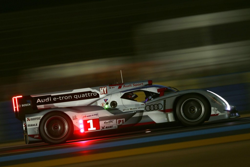 Audi hace historia, marca la pole position para las 24 Horas de Le Mans con un R18 e-tron híbrido