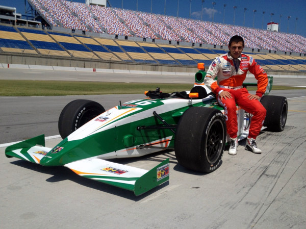 Flash: Venezolano Bruno Palli completó dos jornadas de pruebas en un Indy Lights