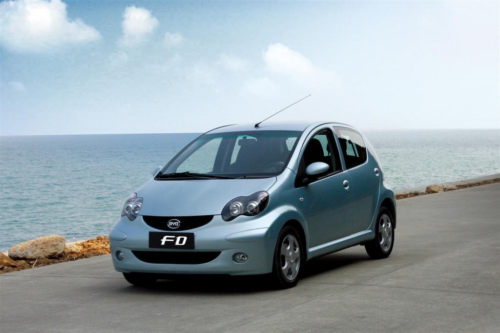BYD F0 2013 recibe Smart Key y ligero restyling en su interior