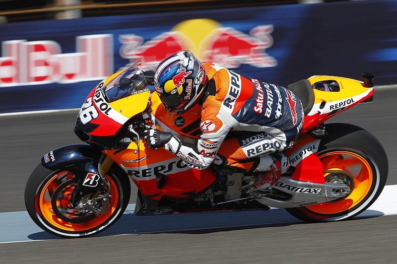 MotoGP: Dani Pedrosa logra la pole position en accidentada clasificación en Indianapolis