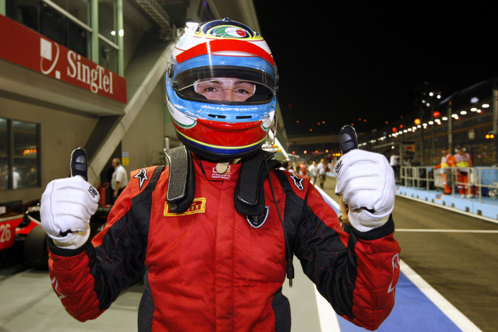 GP2 Series: Pole position de Luca Filippi en Singapur